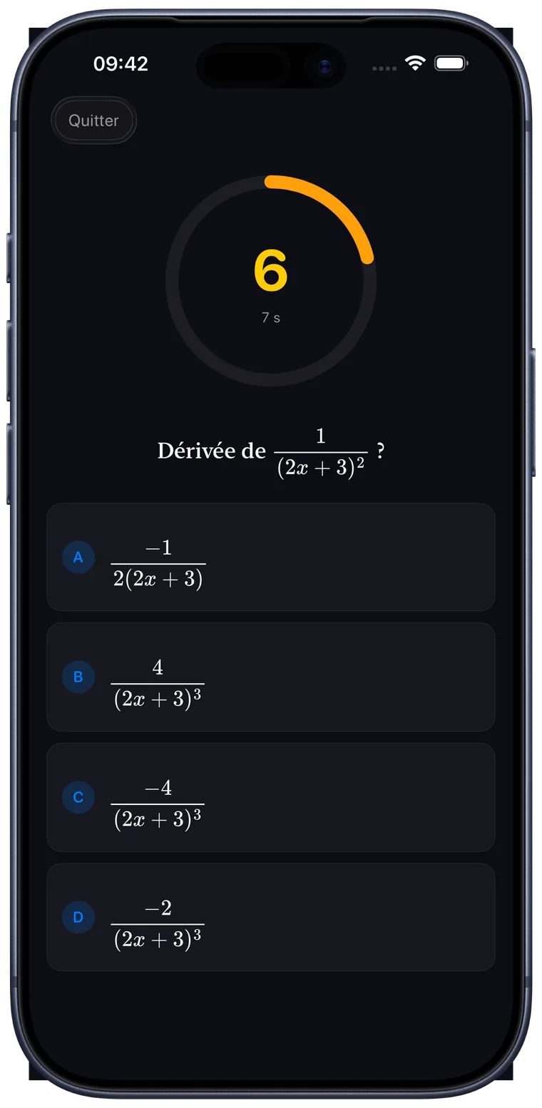 Mode chrono : 30 secondes pour marquer un maximum de points